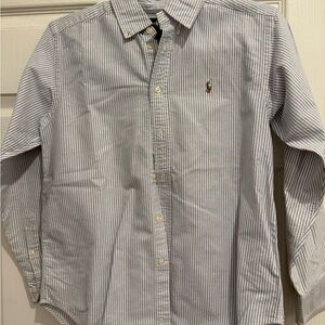 Striped blue and white shirt Ralph Lauren